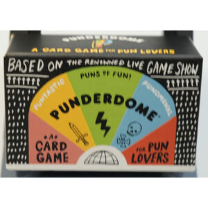 Punderdome Card Game – Brooklyn Live Show Edition – Complete,‎ Used